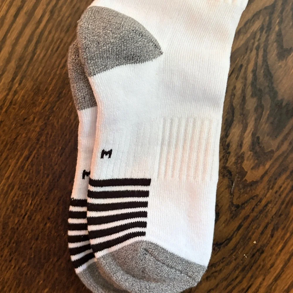 NWOT Knee-High Athletic Socks- youth M 2 pairs